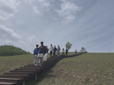 Hiking at Guanshan Ranch